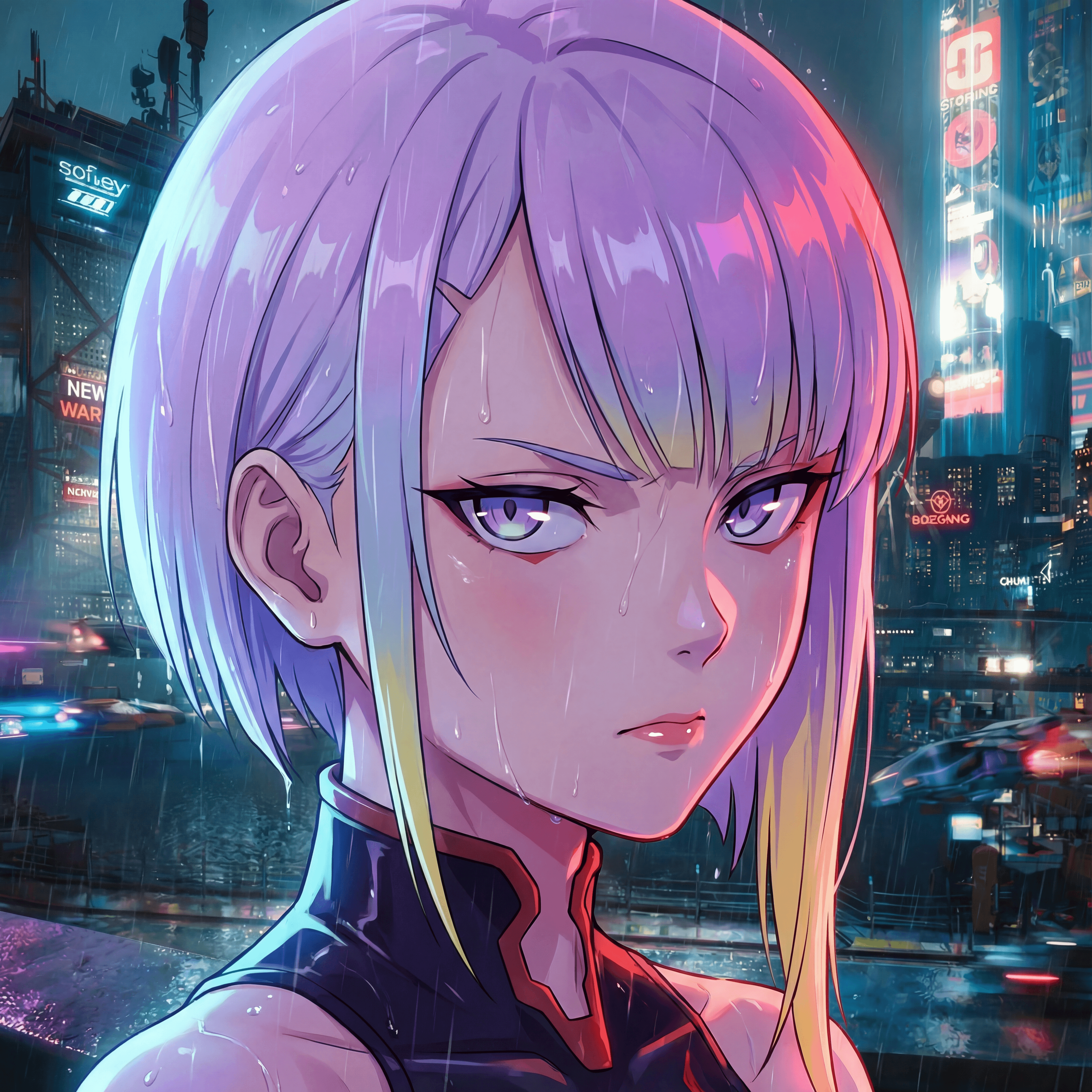 Lucy - Cyberpunk character